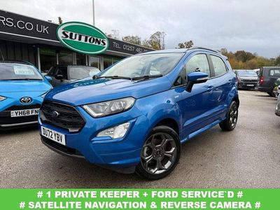 Used Ford Ecosport ST-Line 140 HP (102 kW) 2022 Blue SUV