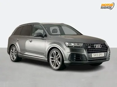 Used Audi Q7 Black Edition 286 HP (210 kW) 2019 Grey SUV