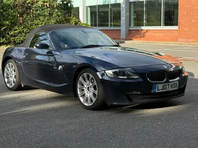 Used BMW Z4 Sport Line 150 HP (110 kW) 2007 Blue Cabriolet