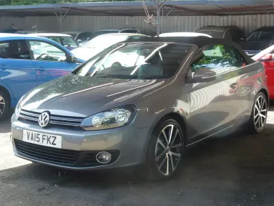 Used VW Golf Cabriolet GT 140 HP (102 kW) 2015 Grey Cabriolet