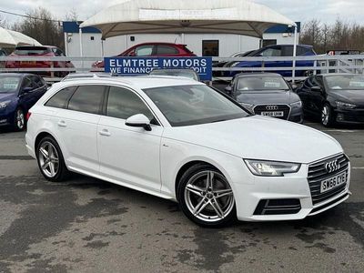 White Used 2016 Audi A4 S-Line Estate | £11,499 (A bit pricey)