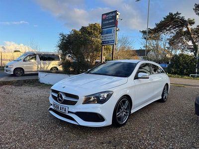 White Used 2018 Mercedes CLA200 AMG line Estate | £12,990 (Good price)