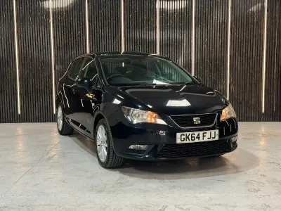 Used Seat Ibiza 85 HP (62 kW) 2014 Black Hatchback