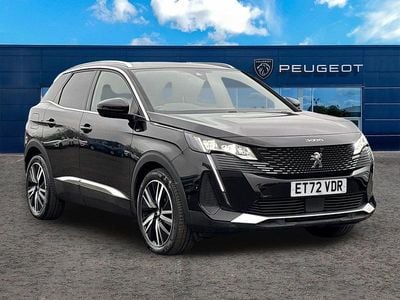 Begagnad Peugeot 3008 Premium 2022 Svart Kombi