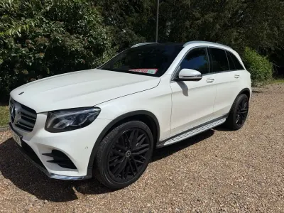 Used Mercedes GLC350 AMG line 2017 White SUV