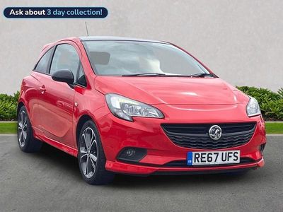 Used Vauxhall Corsa Edition 150 HP (110 kW) 2017 Red Hatchback