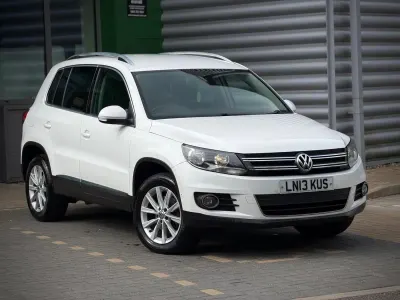 Begagnad VW Tiguan SE 2013 Vit SUV
