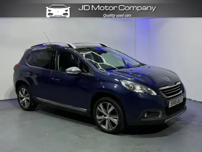 Used Peugeot 2008 S 120 HP (88 kW) 2015 Blue SUV