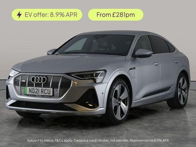 Used Audi e-tron S-Line 300 kW (408 HP) 2021 Silver SUV