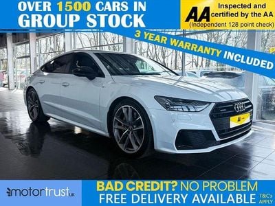Used Audi A7 Sportback Black Edition 340 HP (250 kW) 2021 White Hatchback