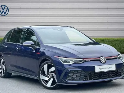 Used VW Golf VIII GTI 245 HP (180 kW) 2022 Blue Hatchback