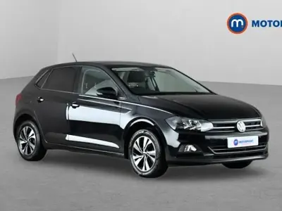 Used VW Polo Match 95 HP (69 kW) 2021 Black Hatchback