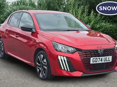 Used Peugeot 208 Allure 101 HP (74 kW) 2025 Red Hatchback