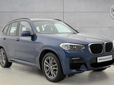 Used BMW X3 M Sport 190 HP (139 kW) 2020 Blue SUV