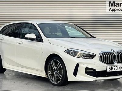 White Used 2020 BMW 118 M Sport Hatchback | £16,329 (Fair price)