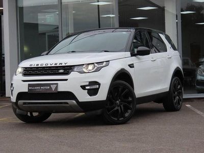 White Used 2015 Land Rover Discovery Sport HSE Luxury SUV | £12,495 (Fair price)