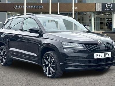 Used Skoda Karoq SportLine 150 HP (110 kW) 2021 Black SUV