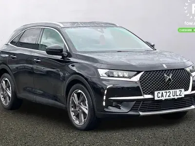 Used DS Automobiles DS7 Crossback Rivoli 225 HP (165 kW) 2022 Black SUV