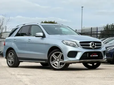 Used Mercedes GLE250 AMG line 204 HP (150 kW) 2016 Silver SUV