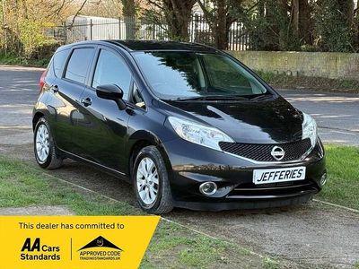 Used Nissan Note Acenta Premium 90 HP (66 kW) 2017 Black Hatchback