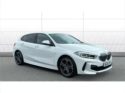 Used BMW 118 M Sport 140 HP (102 kW) 2020 White Hatchback