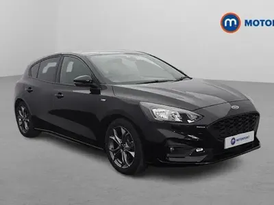Used Ford Focus ST-Line 125 HP (91 kW) 2019 Black Hatchback