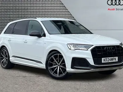 Used Audi Q7 S-Line 340 HP (250 kW) 2024 White SUV