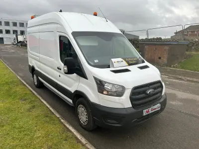 Used Ford Transit 130 HP (95 kW) 2021 White Van