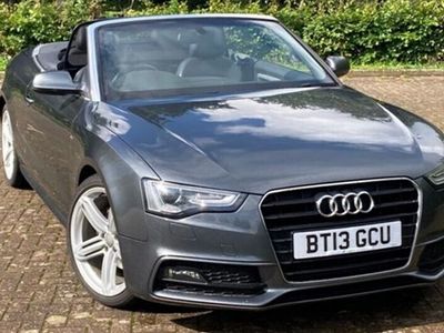 used Audi A5 Cabriolet 2.0 TDI S LINE SPECIAL EDITION 2d 175 BHP