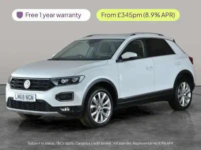 Used VW T-Roc SEL 116 HP (85 kW) 2018 White SUV