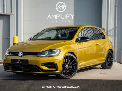 Used VW Golf VII R 310 HP (228 kW) 2018 Yellow Hatchback