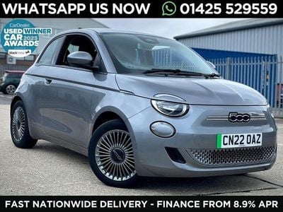 Used Fiat 500e Icon 86 kW (118 HP) 2022 Grey Hatchback