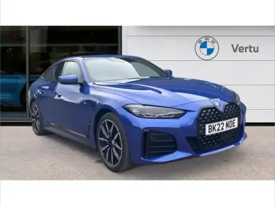 Used BMW 420 M Sport 180 HP (132 kW) 2022 Blue Coupe