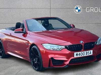 Used BMW M4 Competition Edition 444 HP (326 kW) 2016 Orange Cabriolet