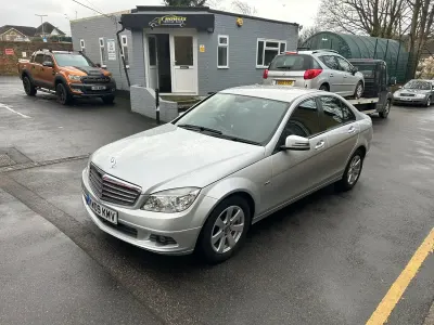 Used Mercedes C180 SE 156 HP (114 kW) 2009 Silver Sedan
