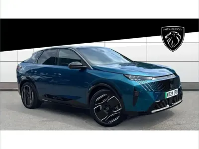 Used Peugeot e-3008 GTi 156 kW (213 HP) 2024 Blue SUV