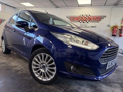 Used Ford Fiesta Titanium 125 HP (91 kW) 2013 Blue Hatchback