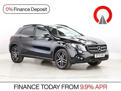Used Mercedes GLA180 Urban 122 HP (89 kW) 2019 Black SUV