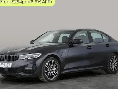 Used BMW 330e M Sport 292 HP (214 kW) 2020 Black Sedan
