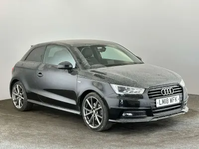 Used Audi A1 Black Edition 125 HP (91 kW) 2018 Black Hatchback