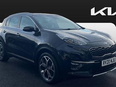 Used Kia Sportage GT-Line 177 HP (130 kW) 2020 Black SUV