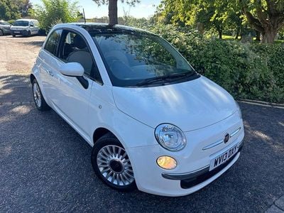 Used Fiat 500 Lounge 69 HP (50 kW) 2013 White Hatchback