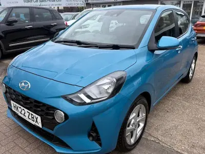 Used Hyundai i10 SE 84 HP (61 kW) 2022 Blue Hatchback
