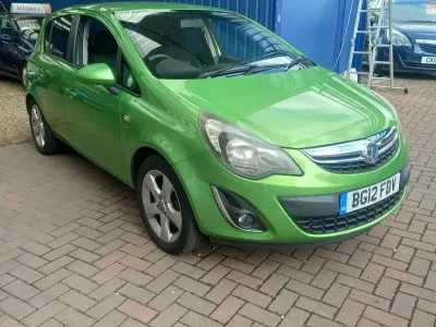Used Vauxhall Corsa 2012 Green Hatchback