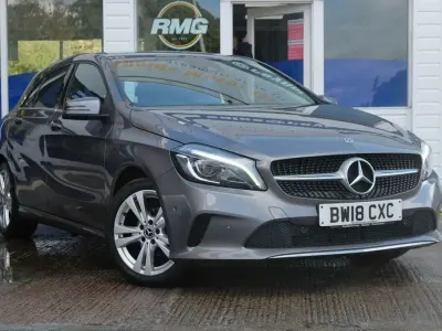 Used Mercedes A180 Premium 107 HP (78 kW) 2018 Grey Hatchback