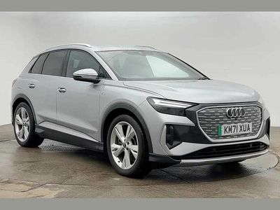 Used Audi Q4 e-tron S-Line 147 kW (200 HP) 2021 Silver SUV