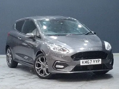 Begagnad Ford Fiesta ST-Line 140 HK (102 kW) 2018 Grå Halvkombi