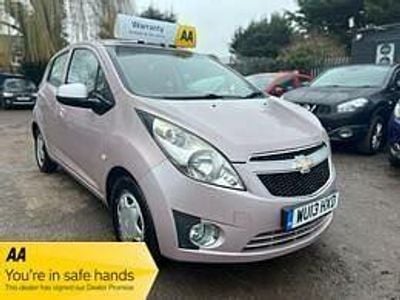 Used Chevrolet Spark LS 2013 Pink Hatchback