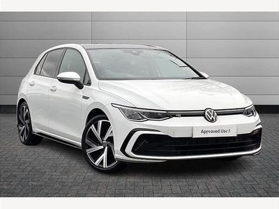 White Used 2021 VW Golf VIII R-line Hatchback | £19,550 (Fair price)