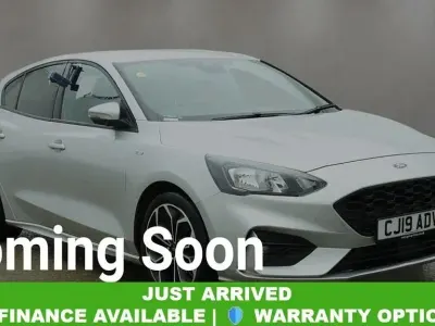 Begagnad Ford Focus ST-Line X 125 HK (91 kW) 2019 Silver Halvkombi